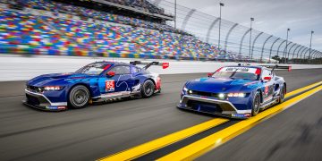 Ford competes in global GT3 racing with its Mustang.